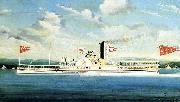 Alida, Hudson River steamer as painted